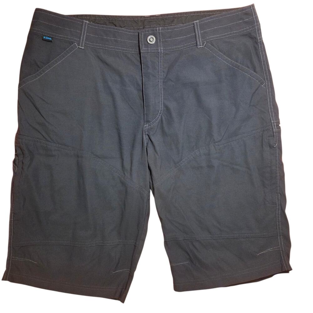 Kuhl Renegade Utility Outdoor Adventure Shorts, Dark Charcoal gray, sz 38 Cargo